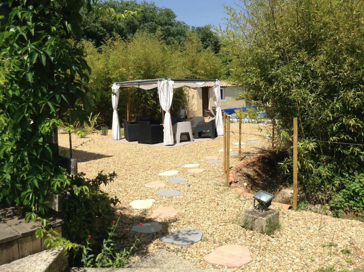 Villa La Charmeuse Fleurie Collias Exterior photo